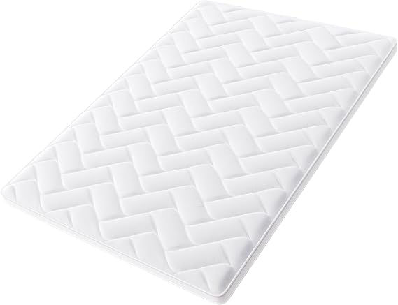 Hilding Sweden Nature Matratzentopper, aus Latex, Weiche Matratzenauflage für besseren Schlafkomfort, 200 x 90 cm, weiß