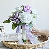 ponatia Lilac Wedding Bouquets for Bride
