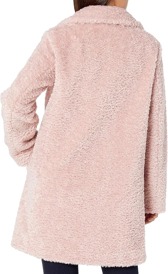 Vince Camuto 人造皮草 中长款女式外套大衣 1.6折.98 海淘转运到手约¥544