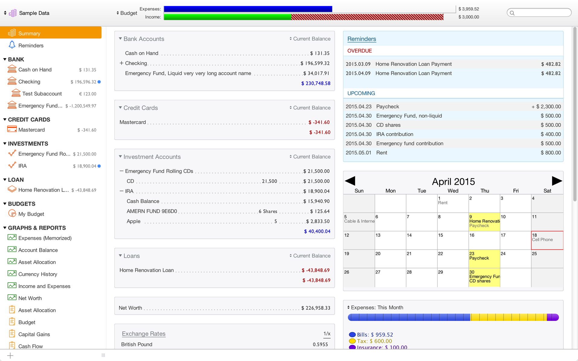 Moneydance - personal financial management app [Online Code]