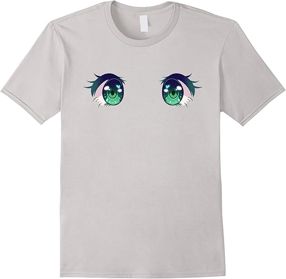 Kawaii Anime Eyes TShirt With a sweet look. Clothing