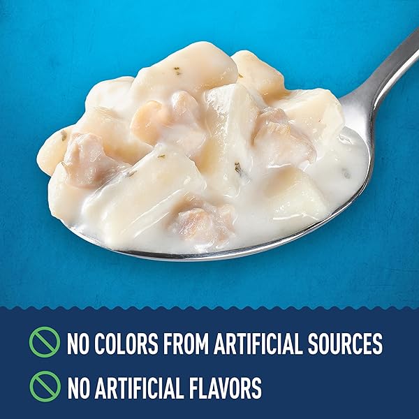 PROGRESSO NEW ENGLAND CLAM CHOWDER, REDUCED SODIUM CANNED SOUP, 18.5 OZ