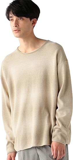 Amazon Co Jp ビーミング ライフストア By ビームス ニット セーター B Ming By Beams 12ゲージ スペースダイ クルーネックニット メンズ 服 ファッション小物