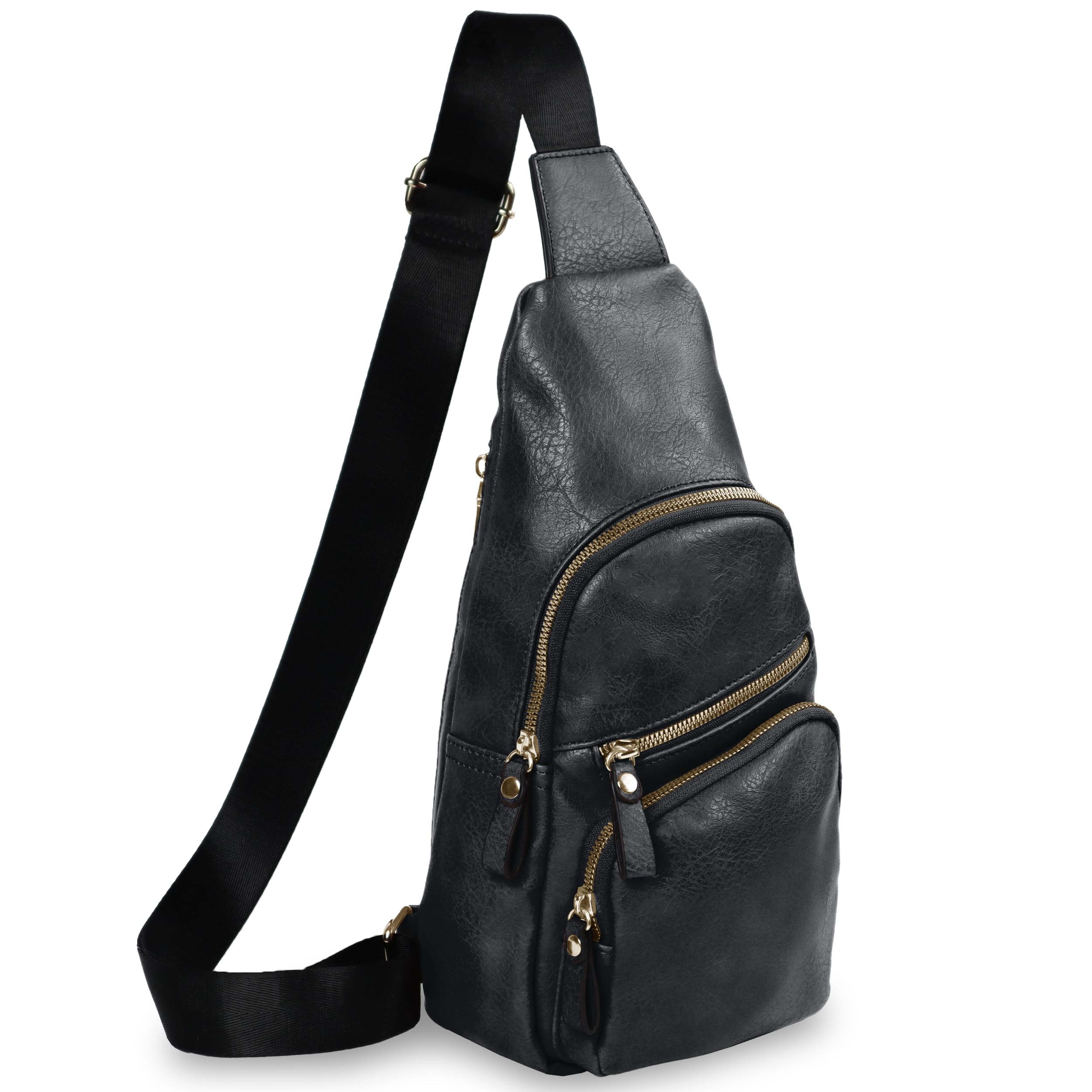 Leather Small Crossbody Sling Bag for Women Travel Cycling Fanny Pack Purse Amazon.com | Genuine Leather Fanny Pack Men Women Multi  main image 2