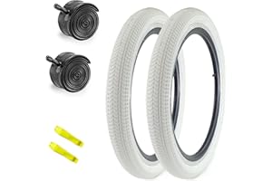 MAKELEN 2 Pack Kids Bike Tire 14x2.125 16x2.125 Folding Tire for Kids Bikes Compatible Fits Most Kids Bikes