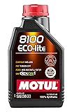 Motul 108534 Set of 8 8100 ECO-lite 0W-20 Motor Oil