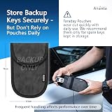 Ananta Faraday Box for Car Keys Luxury RFID Shield Grey view 5