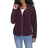 Tommy Hilfiger womens Zipper Hoodie Sherpa Fuzzy Jacket