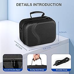 Large Carrying Case for Meta Quest 3, Hard Travel