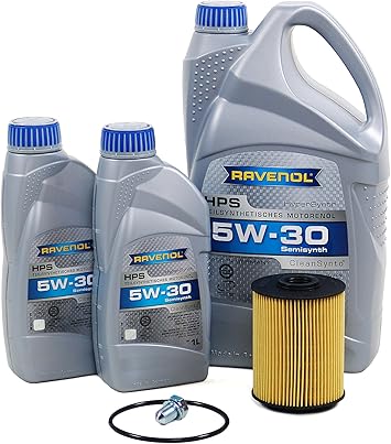 Amazon Com Blau J1a5091 A Motor Oil Change Kit Compatible With 2007 10 Audi Q7 W 6 Cylinder 3 6l Engine 5w30 Automotive