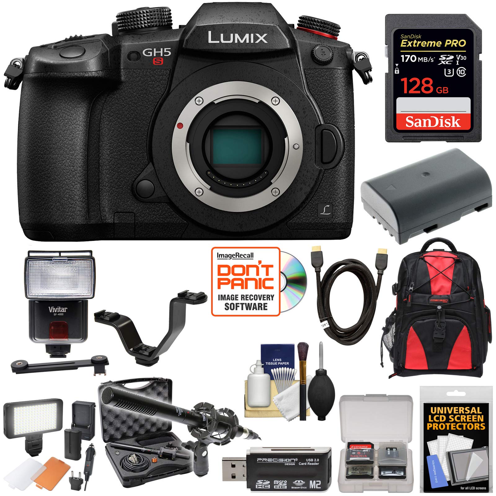 Panasonic Lumix Dc Gh5s Wi Fi C4k Digital Camera Body Desertcart