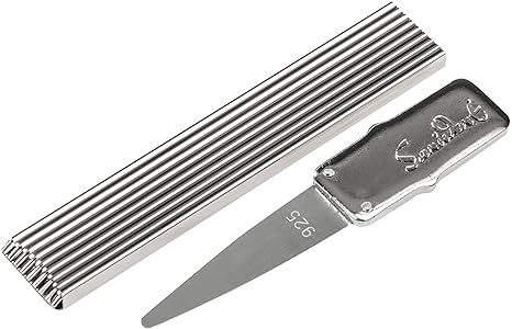 Sanident Zahnstocher mit echtem Silberblatt aus Silber 925