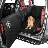 Ruff Liners XL Dog Hammock for Truck, Fold-Up Seats - As Seen on Shark Tank | Fits full-size crew cab trucks with fold-up seats, patented door panel protection, waterproof, machine-washable, heavy-duty