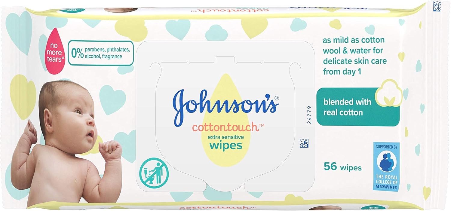 johnson's skincare baby wipes