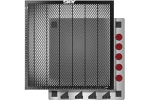 Update Heat-Resistant Coating Honeycomb Laser Bed 500x500mm Honeycomb Working Table with Fixed Magnet for for Most Laser Engr
