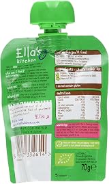Ella's Kitchen First Taste Apples 70g Organic Baby Food view 2
