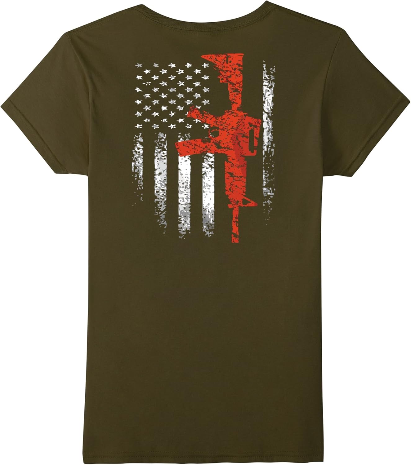 Camiseta STP American No. 1 Para Hombre - Licencia Oficial, Color Marino Heather