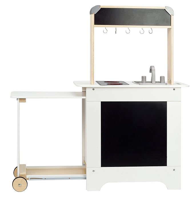 Kinderküche Holz mit Tafel - Hape All-In-One Spielküche mit Tafel