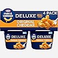 Kraft Deluxe Original Mac & Cheese Macaroni and Cheese Dinner, 4 ct Pack, 2.39 oz Cups