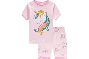 Family Feeling Boys Girls Pajamas Toddler Pjs 100% Cotton Kids Sleepwears