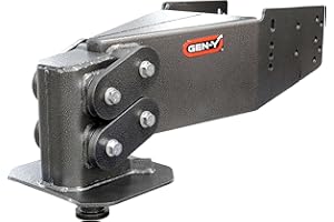 GEN-Y Hitch GH-8060 Executive Torsion-Flex King Pin Fifth Wheel Box, 3.5K - 5.5K Pin Weight, 30K Towing - Check Fitment Chart