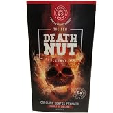 The Death Nut Challenge Version 2.0 Carolina Reaper Peanuts new and improved with better flavor, crunch, pepper blends including Ghost Pepper, Moruga Scorpion!