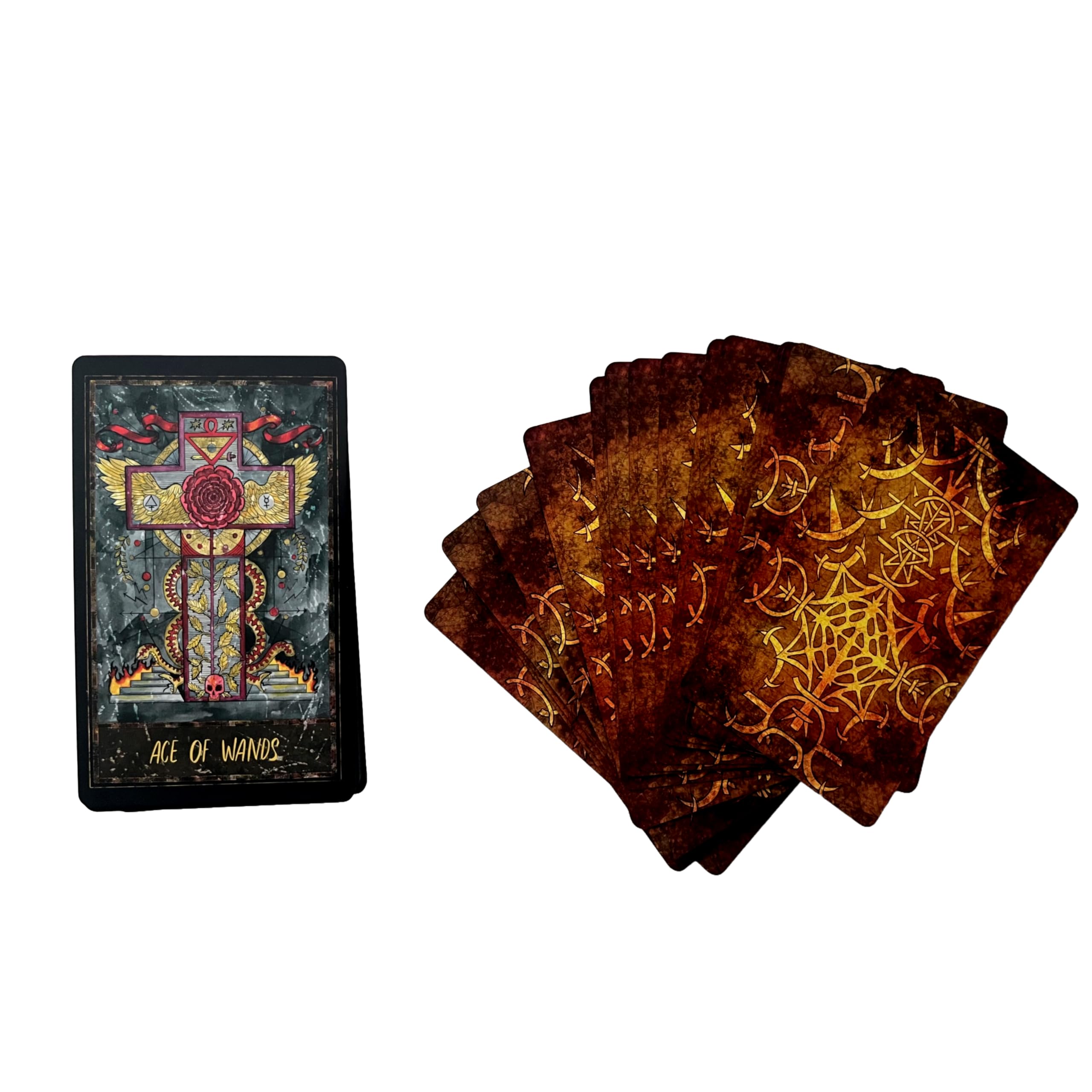 The Magic Gate Tarot by Vera Petruk | Made in USA | Oversized Cards (3x5 inches) | Gilded Edges | Properly Licensed to Support The Artist | with Guidebook