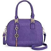 Montana West Small Top Handle Purse for Women Crossbody Satchel Handbag Barrel Bag