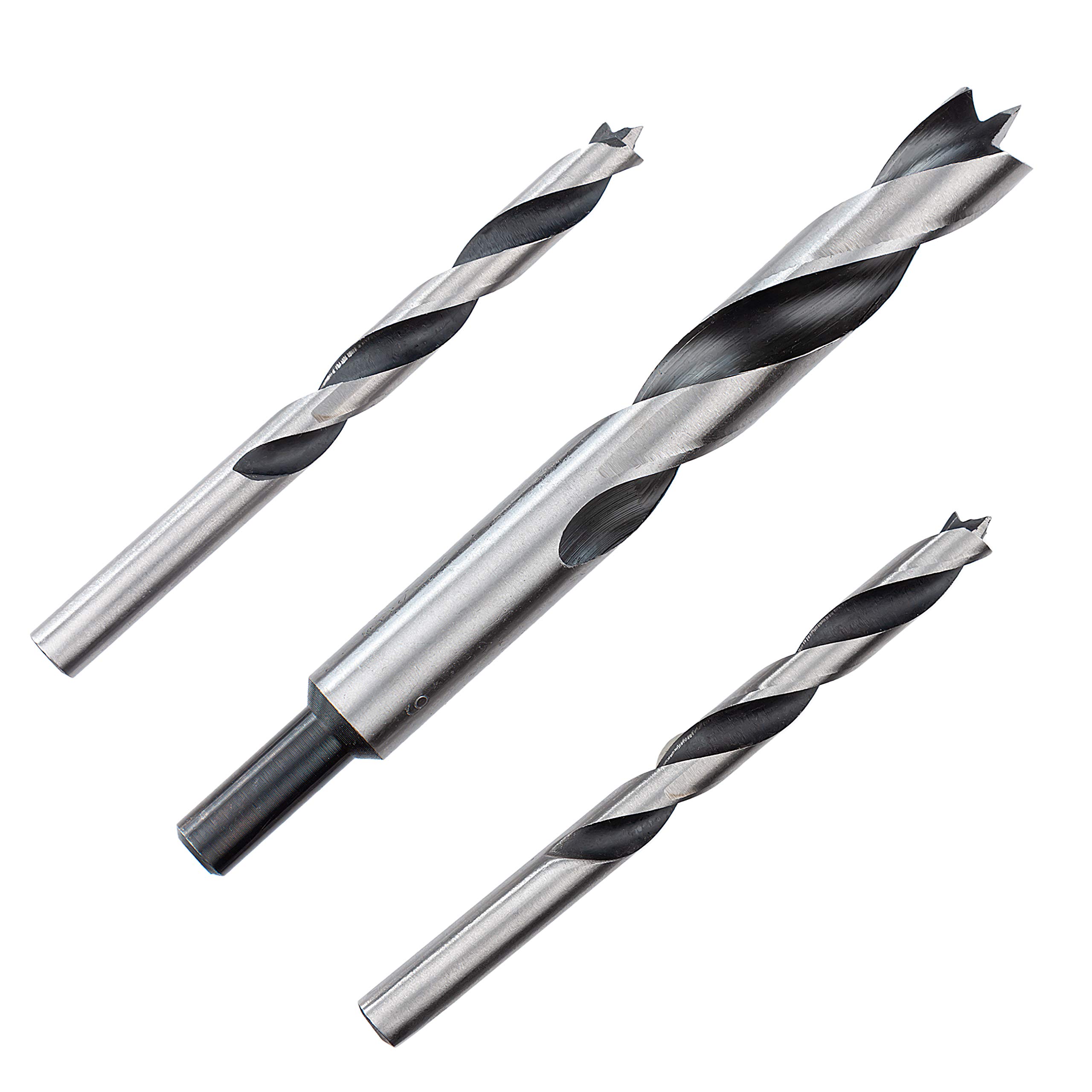 UK Drills 1 x 19.0mm Fully Ground Wood Drill Bit Fully Hardened Woodworking