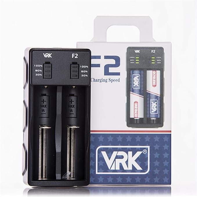VRK F2 18650 Li-Ion Battery Charger
