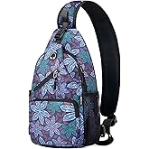 Javolto Sling Bag Crossbody Backpack – Shoulder Chest Daypack – Lightweight Travel Hiking Bag Fits 10.2" Ipad & Essentials