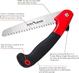 FLORA GUARD Folding Hand Saw 7 inch Professional Camping Pruning Saw view 3