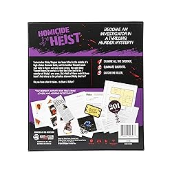 Hunt A Killer: Homicide at The Heist – Solve The