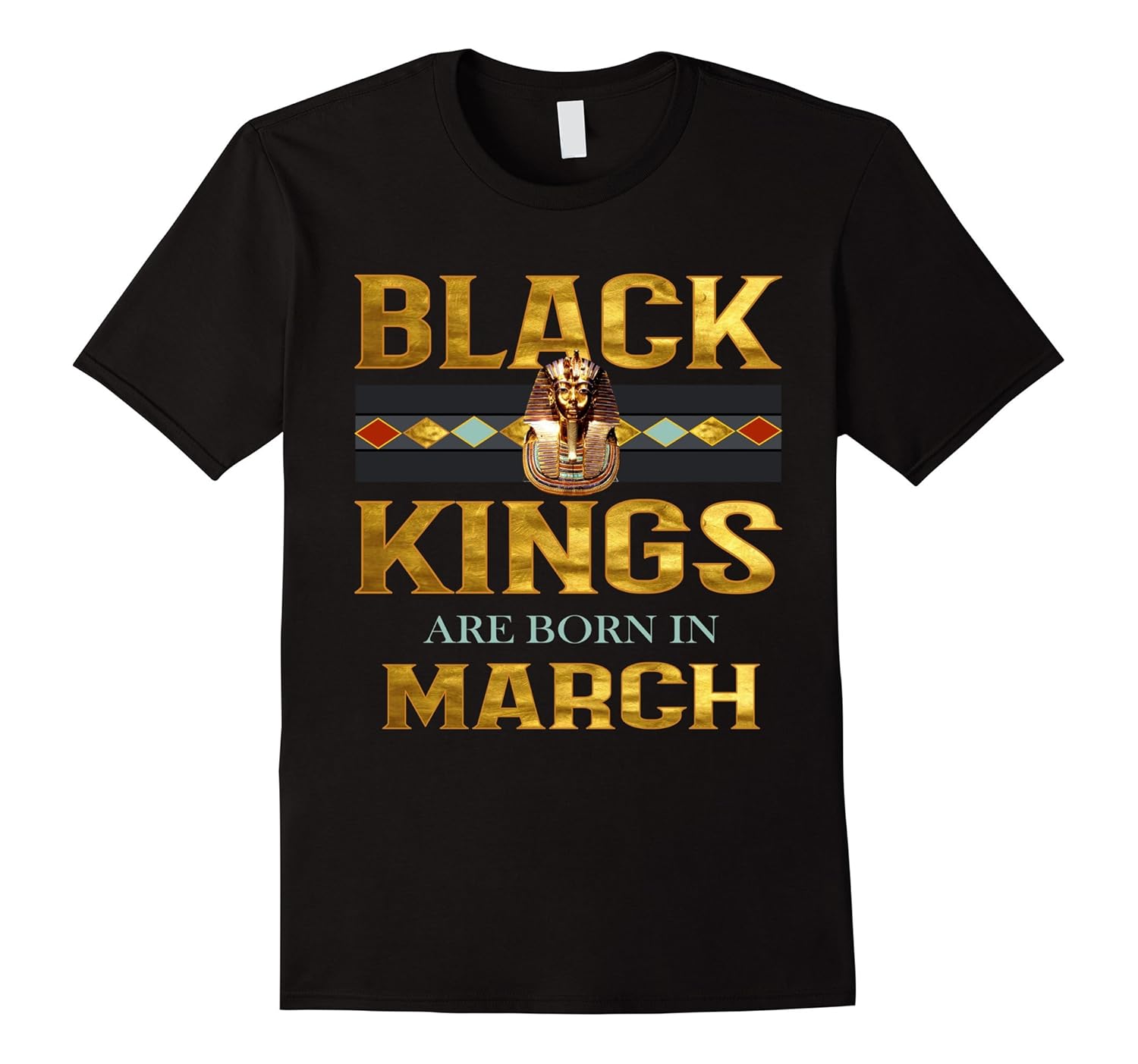 Mens AFRICAN AMERICAN MARCH BIRTHDAY T-SHIRT DAD MAN SON-ANZ