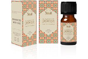 Oud Diffuser Oil, Oud Al Khaleeji by Dukhni | 3 x 10ml Arabic Oil for Diffuser & humidifier | 100% Pure Halal, Oudh Essential Oil Blend | Relax with Home Aromatherapy, for Relaxation and Massage