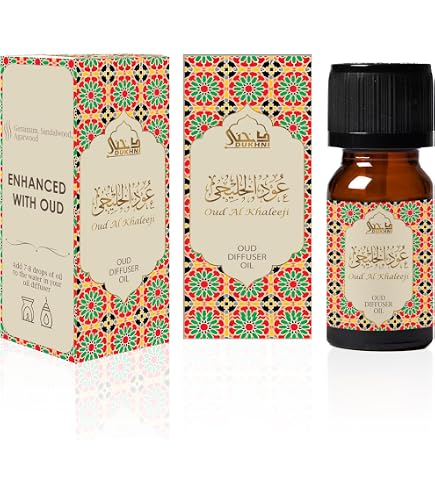 Amazon.com: Oud Diffuser Oil, Oud Al Khaleeji by Dukhni | 3 x 10ml