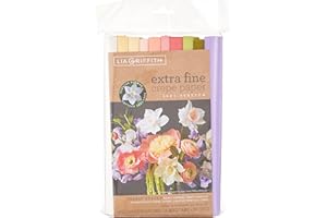 CREATIVITY INSPIRED Lia Griffith PLG11028 Extra Fine Crepe Paper, 53.3 Total Square Feet, Secret Garden, 10 Count, 10 Count