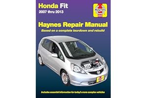 Honda Fit 2007 thru 2013 Haynes Repair Manual
