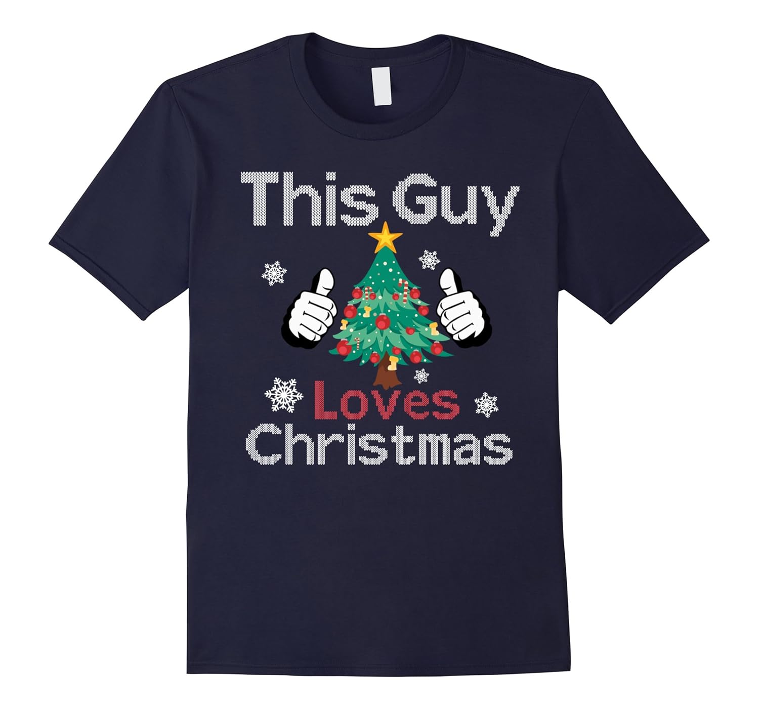 Ugly Christmas Sweater Funny T-shirt-ANZ