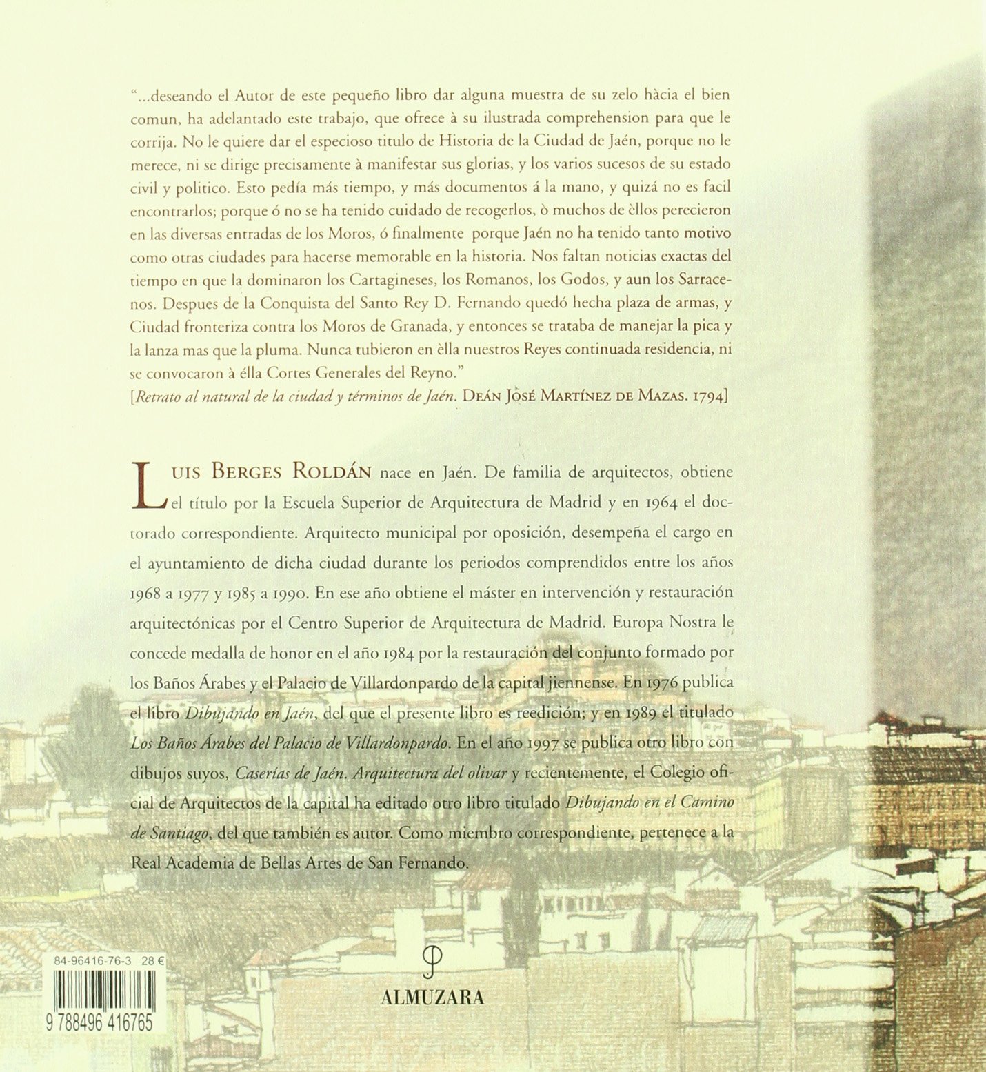 Dibujando en Jaén (Andalucía): Amazon.es: Berges Roldán, Luis: Libros