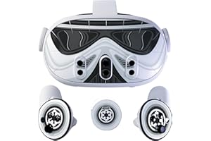 LOUCID SKINZ VR Accessories Compatible with Meta Quest 3 - Headset Virtual Reality Accessories Protective Cover Skins Compatible with Oculus Quest 3 (Space Helmet)