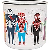 Silver Buffalo Marvel Spider-Man and Villains Ceramic Camper Mug, 20 Ounces