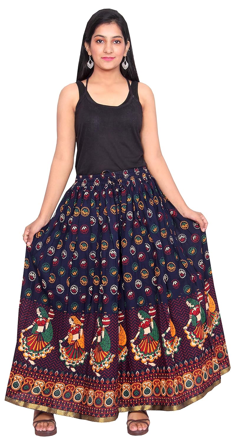 kurti studio women's premium cotton skirt