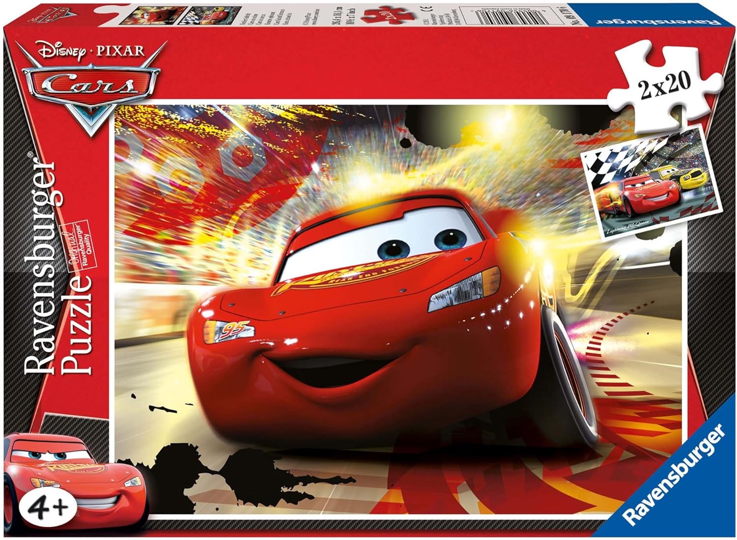 Disney Ravensburger 09170 Jigsaw Puzzle Cars Grand Appearance 2x 20