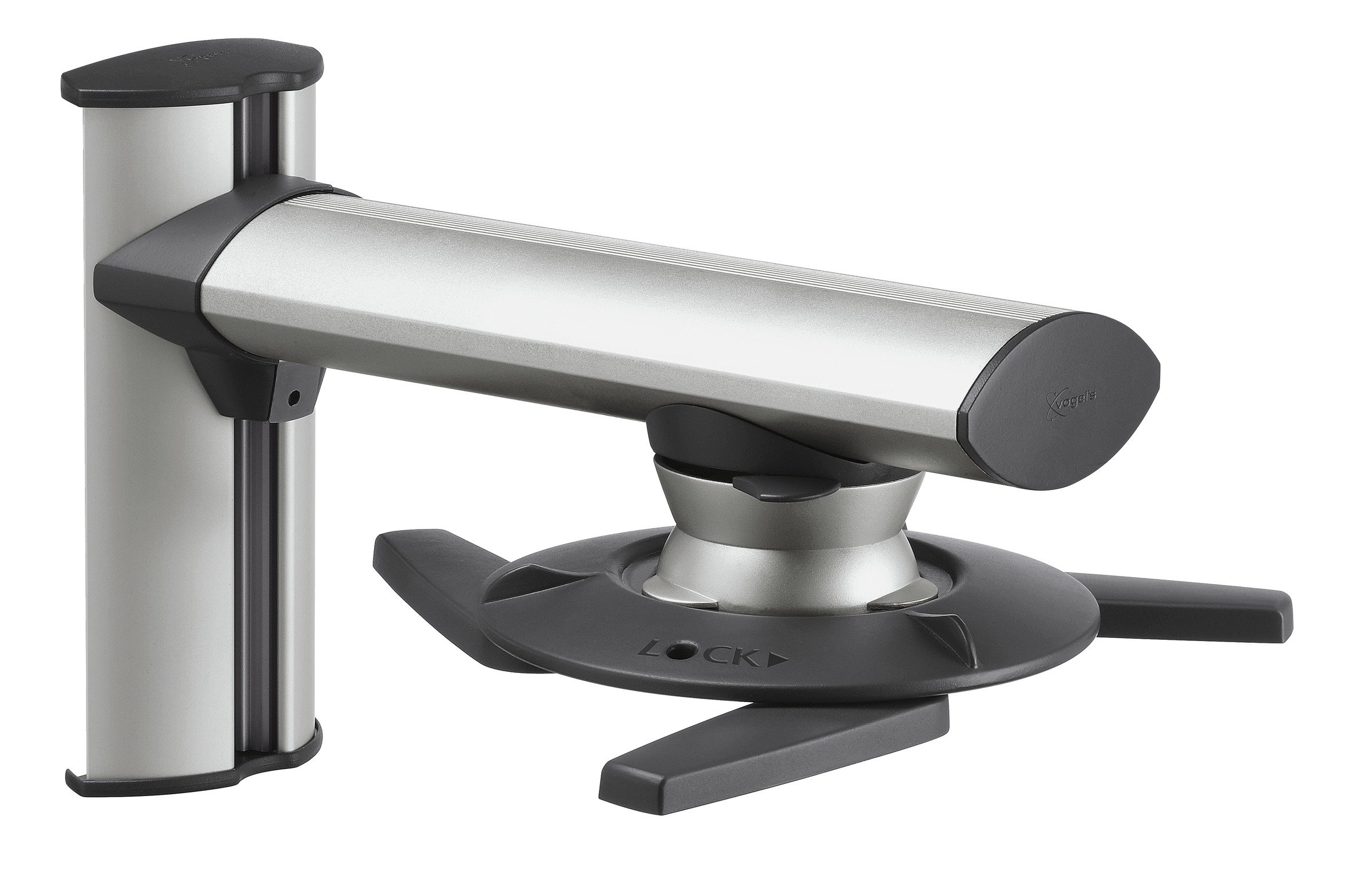 Vogel's EPW 6565, Projector Wall Mount, Tilt 20º and Swivel 360º, Max 10 Kg, Black/Silver