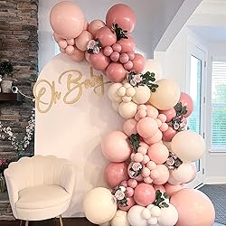 Dusty Pink Balloons 12 inch, Dusty Rose Latex