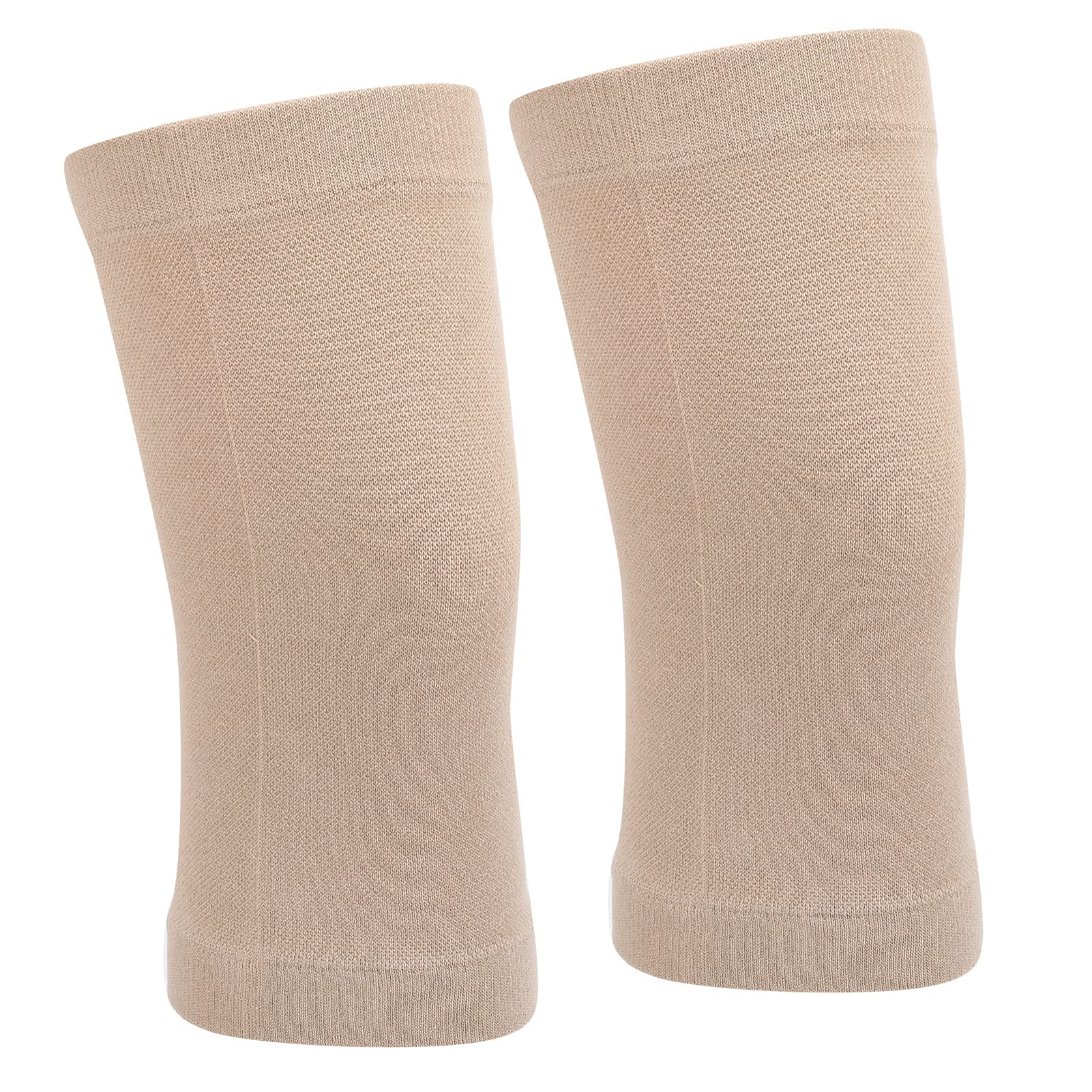 Photo 1 of Alomejor Knee Sleeves, Pure Cotton 2pcs Compression Knee Sleeve Cotton Seamless Knee Brace Support for Adults