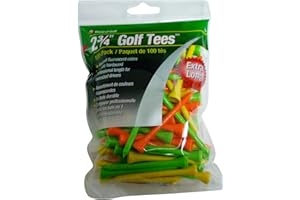 JEF WORLD OF GOLF Unisex Adult Oversized Tee (Pack 100), 2 3/4-Inch, Fluorescent, Fluorescent, 2 3/4-Inch US