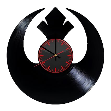 Amazon Com Star Wars Rebel Alliance Vinyl Record Wall Clock