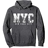 NYC New York City NY Skyline USA America Vintage Souvenir Pullover Hoodie